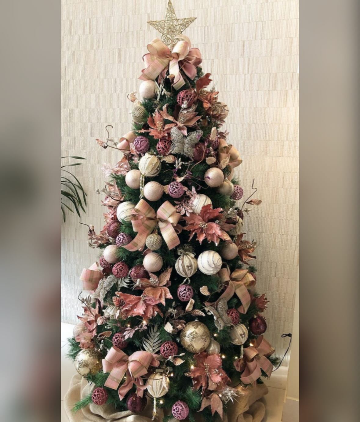 Rose gold and blush ornament detail by Decor Galore